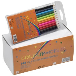 Colourworld Colouring Pencils Class-pack of 144