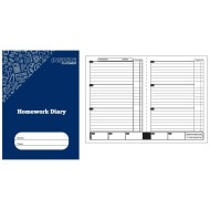 A5 Homework Diary- 10 Pack