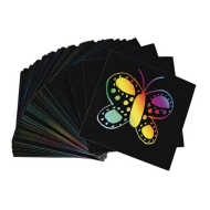 Scratch Art Design Boards 25 Sheets