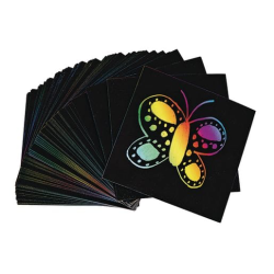 Scratch Art Design Boards 25 Sheets
