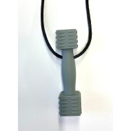 Grey Dumbbell Chew