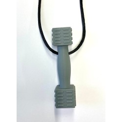 Grey Dumbbell Chew