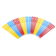 Plastic Sewing Needles Pack of 100