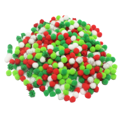Christmas Pom Poms Mini