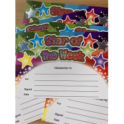 Award Certs Star Of The Week Sparkling