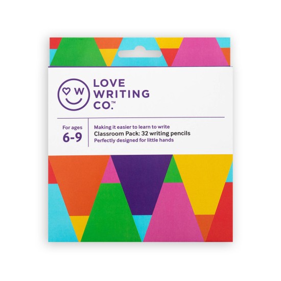 Writing Pencils Classroom Pack of 32 - Age 6-9