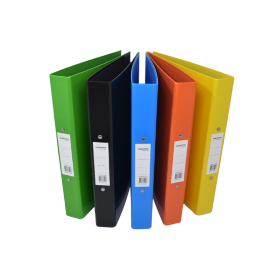 Ring Binder A4 Bright Colours - 12 Pack
