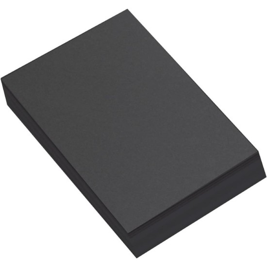 Black Sugar Paper A4 250 Sheets