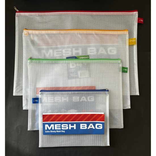 B4 Mesh Zip Wallets - Pack of 12