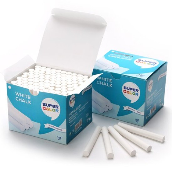 Chalk White Box Of 100
