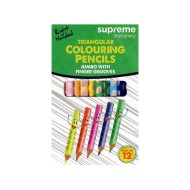 Jumbo Colouring Pencils - Right Handed