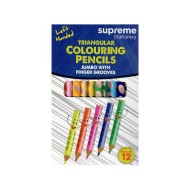 Jumbo Colouring Pencils- Left Handed
