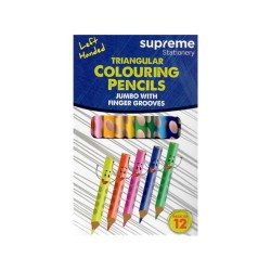 Jumbo Colouring Pencils- Left Handed