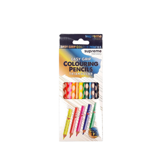 Easy Grip Colouring Pencils Triangular