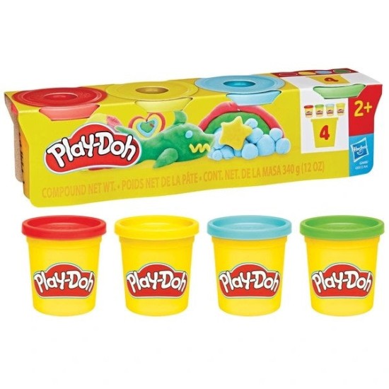 Play Doh 4 Tub Colour Pack