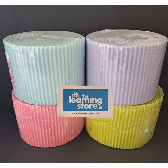 Corrugated Borders Calming Colours