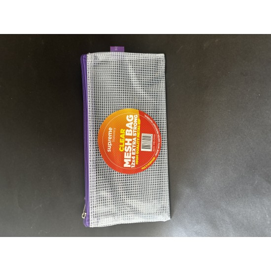 Clear Mesh Bag 12x4