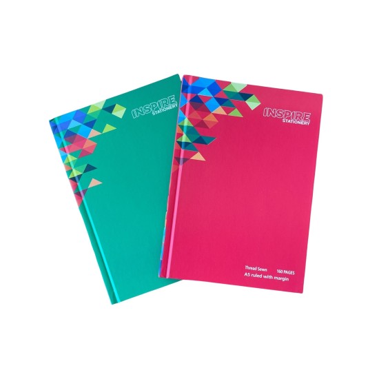 Copybook: Hardback 9 x 7 160 Page Pack of 5
