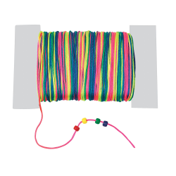 Rainbow Satin Beading Cord