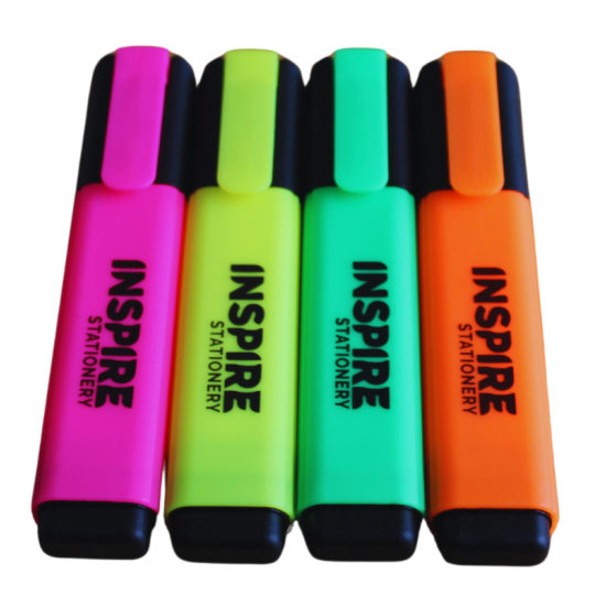 Highlighters Assorted 4 Pack