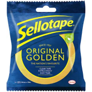 Cellotape Clear 25mm X 66m Roll