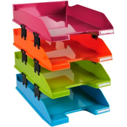 Exacompta A4+ Letter Trays
