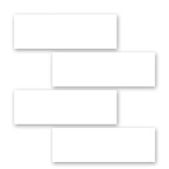 Flash Cards 12 x 4 White PK 50