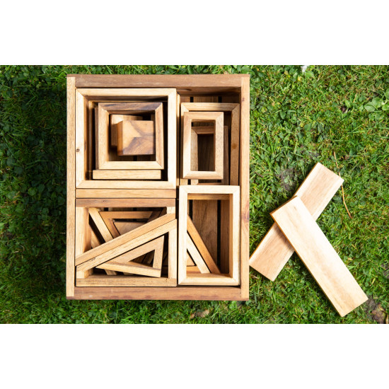 Wooden Building Blocks Large