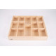 14 Way Wooden Sorting Tray