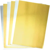 Gold & Silver Paper A4 20's