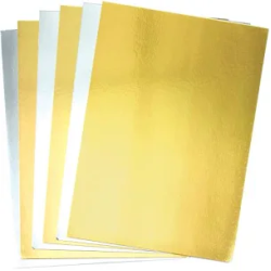 Gold & Silver Paper A4 20's