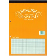 Graph Pad A4 50 Sheet Pack of 10