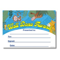 Award Certs Well Done
