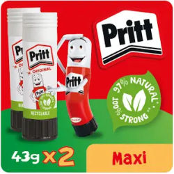 Pritt Stick 43g 2 Pack