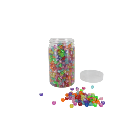 Alphabet Threading Beads 7mm