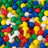 1000 Assorted Pegs