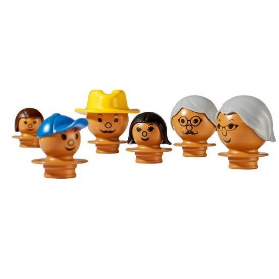 Mobilo Figure Heads Set 3
