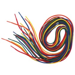 Tagged Rainbow Laces for Threading