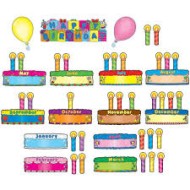 Mini Bulletin Board Set Birthday Cakes