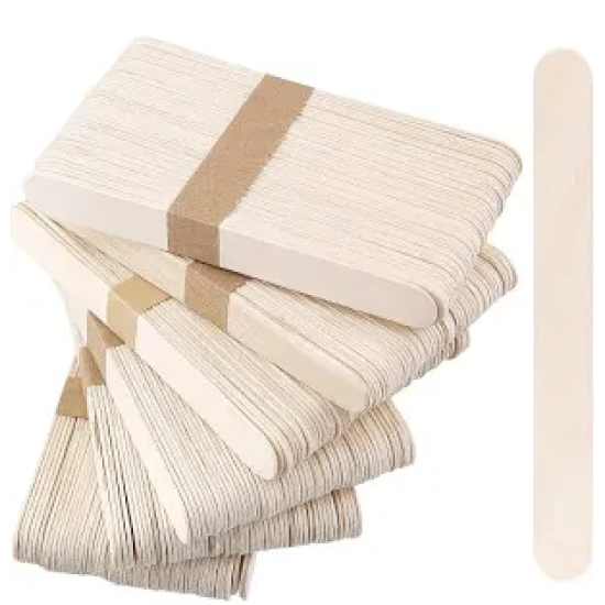 Lollipop Sticks Jumbo Natural PK50