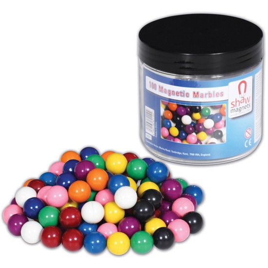 Magnetic Marbles Tub of 100