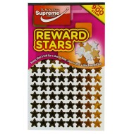 Reward Stars Gold, Silver & Bronze
