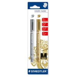 Metallic Markers Gold & Silver