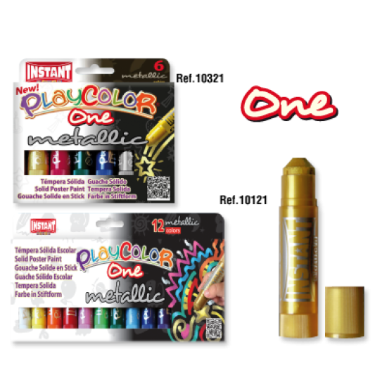 Playcolor Metallic - Pk12