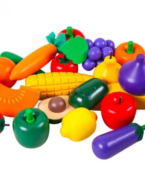 Fruit & Vegetable Colour Sorting Set 