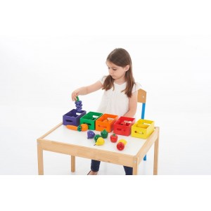 Fruit & Vegetable Colour Sorting Set 