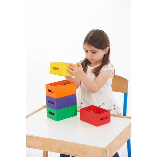 Fruit & Vegetable Colour Sorting Set