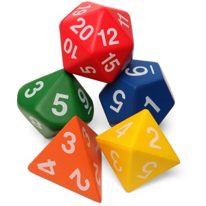 Polyhedron Number Dice