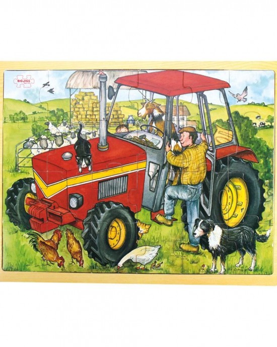 Tray Puzzle Tractor