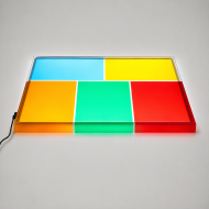 TickiT Acetate Viaual Aid Colour Sheets